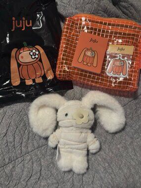 CJ Hendry Halloween Juju - MUMMY - New! October Collection Plush